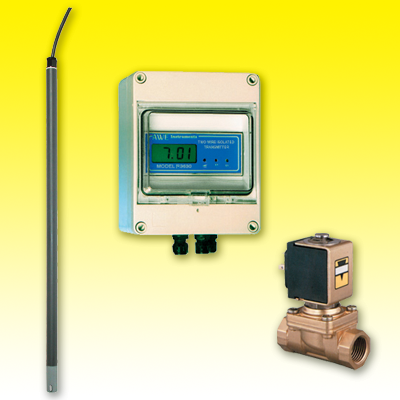 rinse water controller for surface finishing