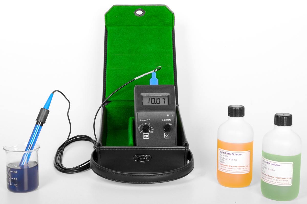 How does temperature affect the pH value?